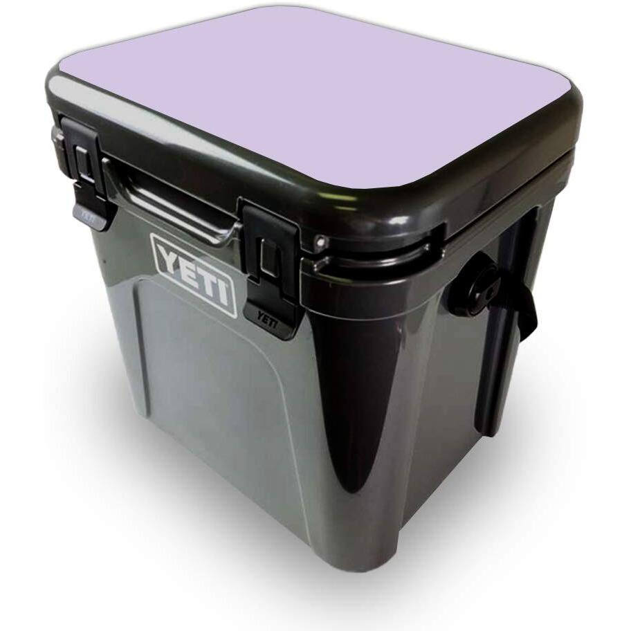 MightySkins YEROA24LID-Solid Lilac Skin for Yeti Roadie 24 Hard cooler Lid - Solid Lilac