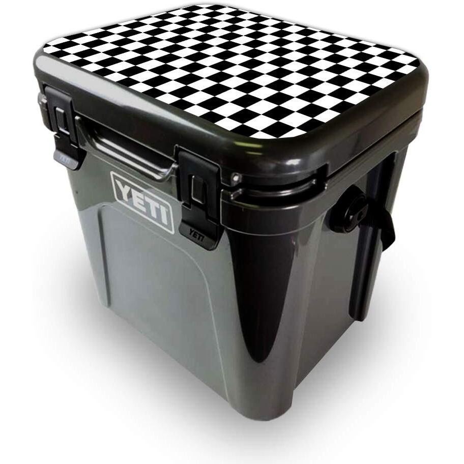 MightySkins YEROA24LID-check Skin for Yeti Roadie 24 Hard cooler Lid - check