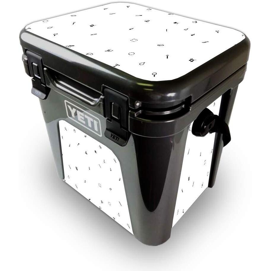 MightySkins YEROAD24-Pixel Pattern Skin for Yeti Roadie 24 Hard cooler - Pixel Pattern