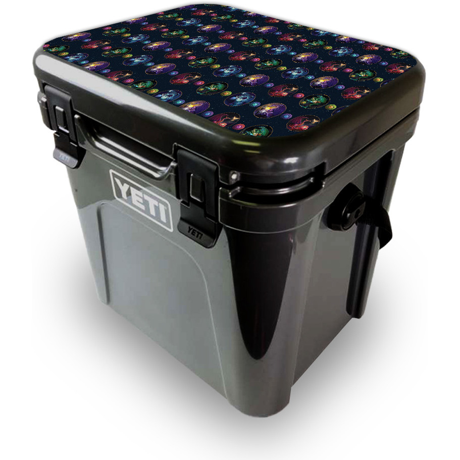 MightySkins YEROA24LID-Dragon Eggs Skin for Yeti Roadie 24 Hard cooler Lid - Dragon Eggs
