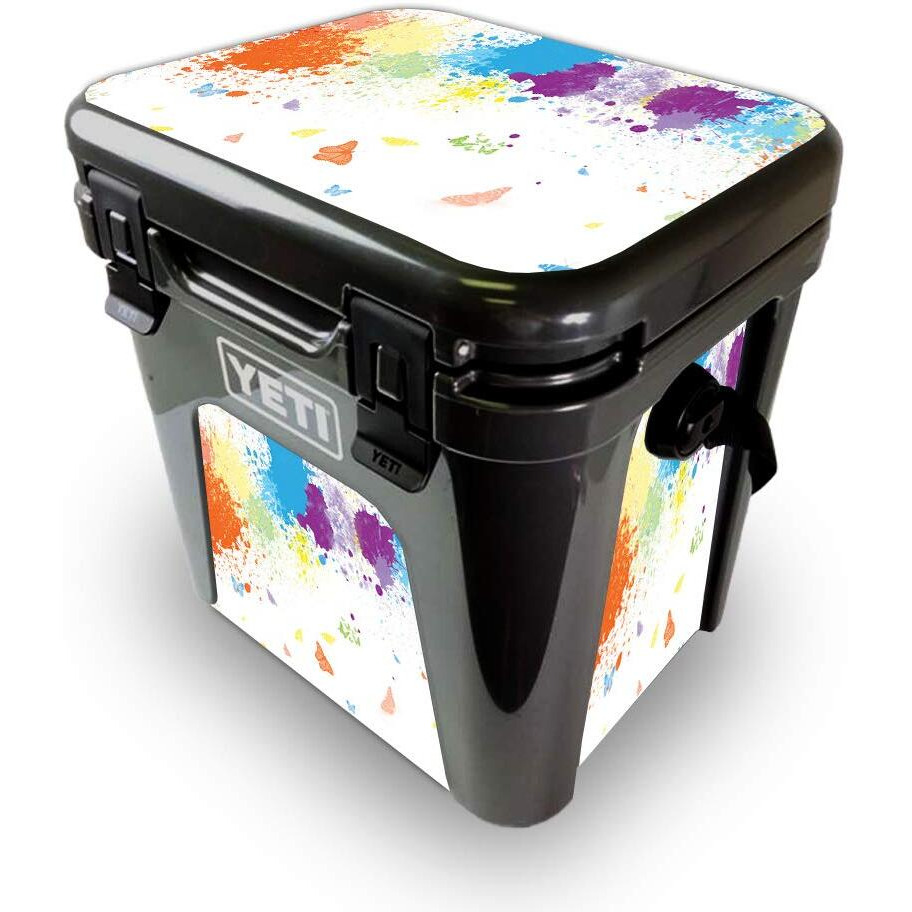 MightySkins YEROAD24-Splash Of color Skin for Yeti Roadie 24 Hard cooler - Splash of color