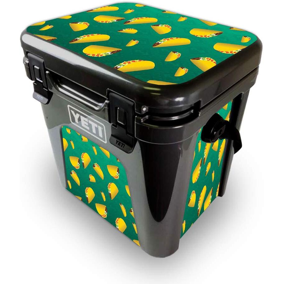 MightySkins YEROAD24-Tacos Skin for Yeti Roadie 24 Hard cooler - Tacos