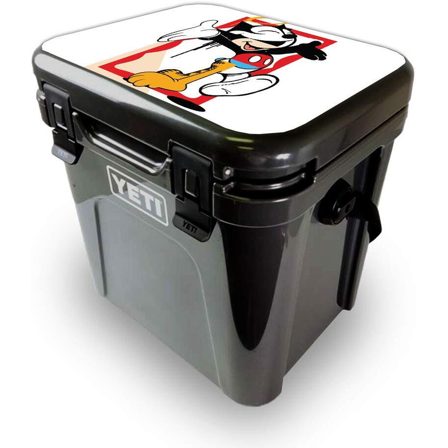 MightySkins YEROA24LID-character Swap Skin for Yeti Roadie 24 Hard cooler Lid - character Swap