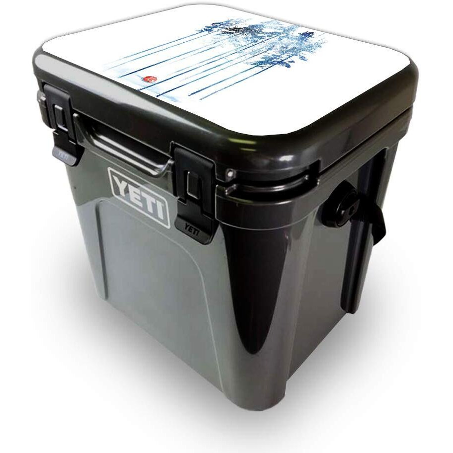 MightySkins YEROA24LID-Sleeping In The Woods Skin for Yeti Roadie 24 Hard cooler Lid - Sleeping in the Woods