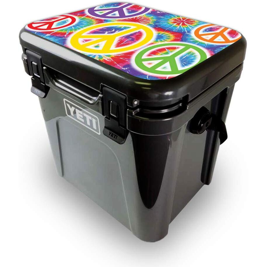 MightySkins YEROA24LID-Peaceful Explosion Skin for Yeti Roadie 24 Hard cooler Lid - Peaceful Explosion