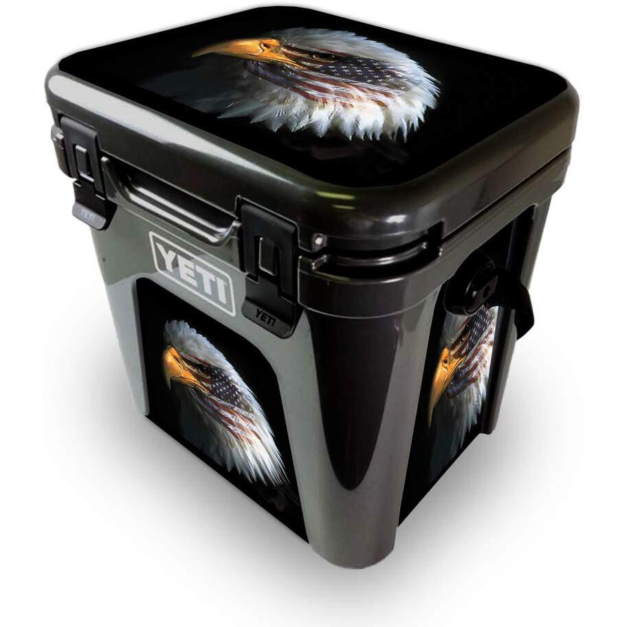 MightySkins YEROAD24-Eagle Eye Skin for Yeti Roadie 24 Hard cooler - Eagle Eye