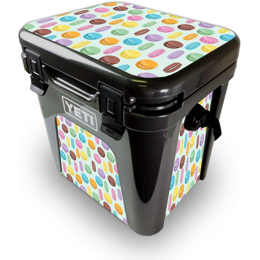 MightySkins YEROAD24-Macarons Skin for Yeti Roadie 24 Hard cooler - Macarons