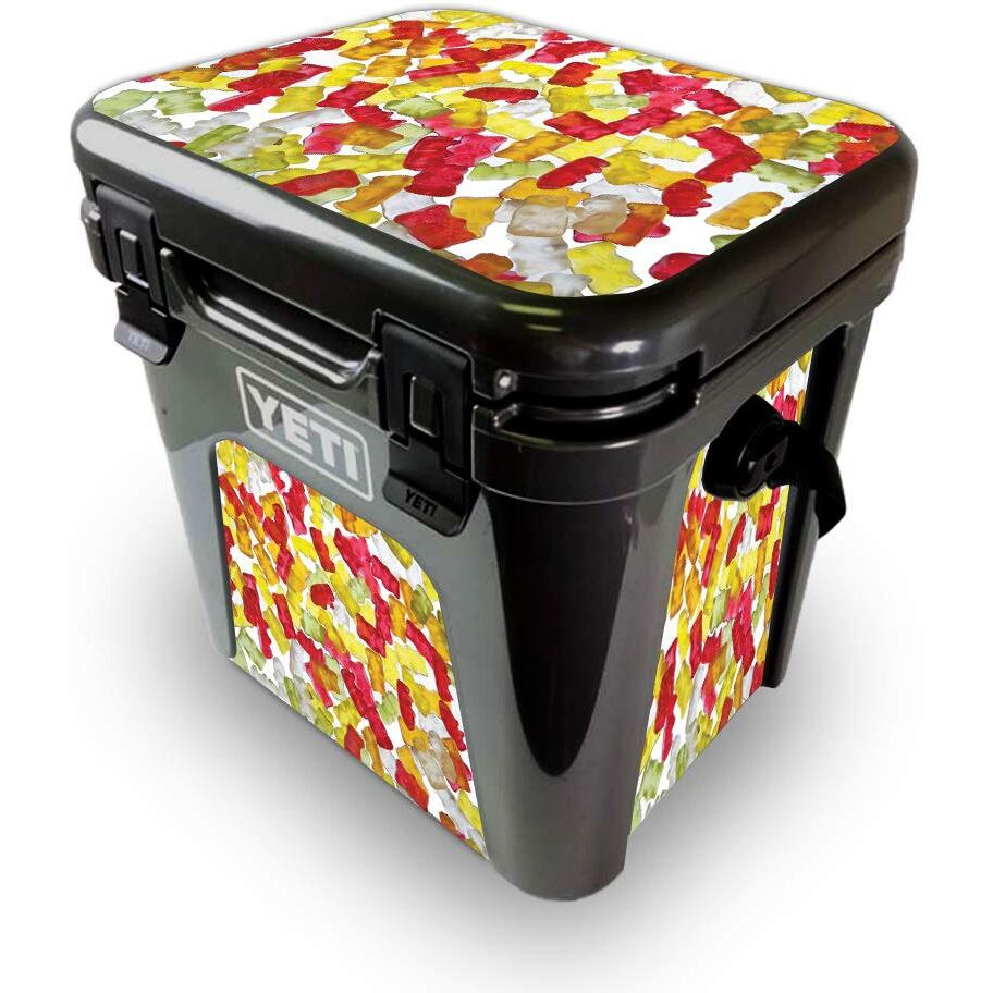 MightySkins YEROAD24-gummy Bears Skin for Yeti Roadie 24 Hard cooler - gummy Bears