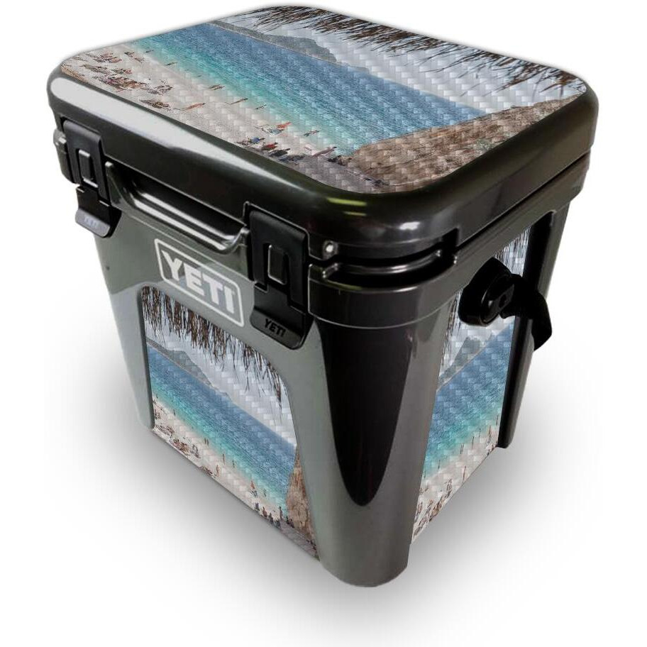 MightySkins YEROAD24-Beach Vacation Skin for Yeti Roadie 24 Hard cooler - Beach Vacation