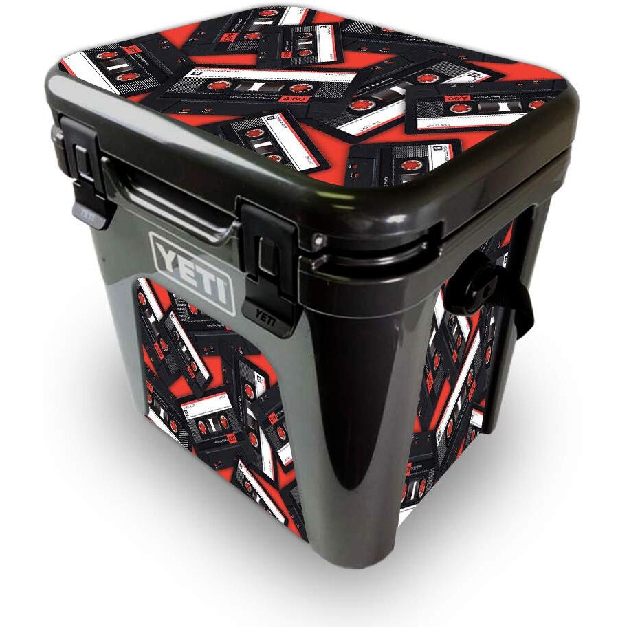 MightySkins YEROAD24-Mixtape Skin for Yeti Roadie 24 Hard cooler - Mixtape