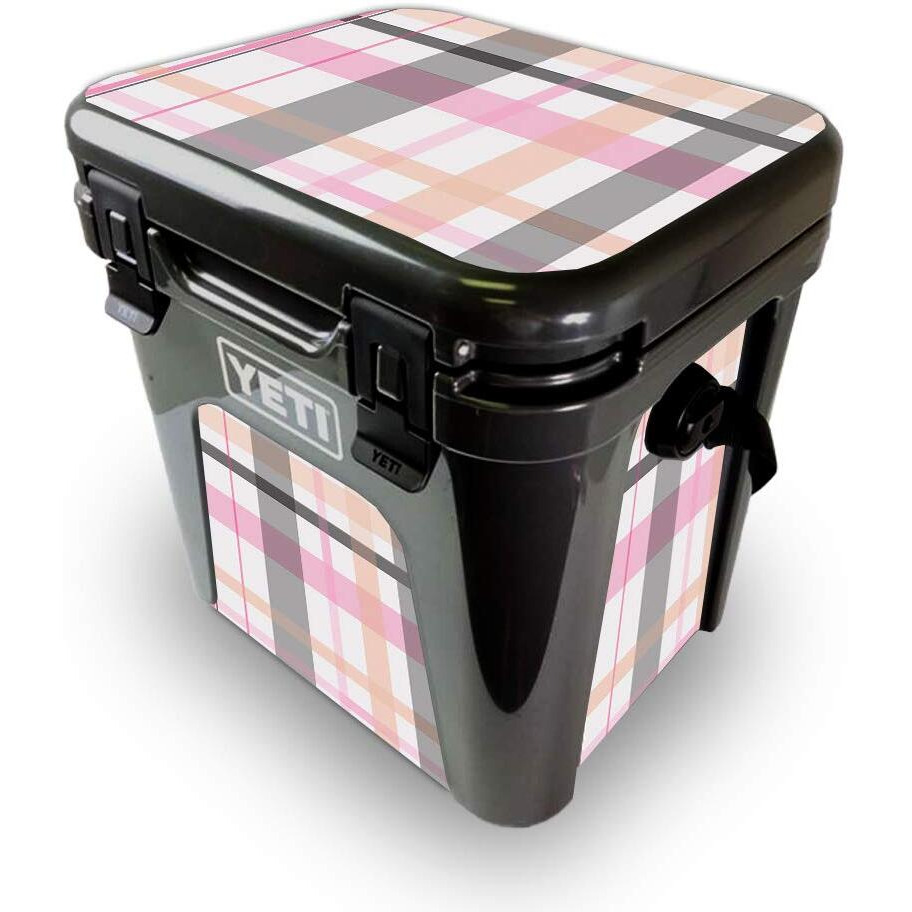 MightySkins YEROAD24-Plaid Skin for Yeti Roadie 24 Hard cooler - Plaid