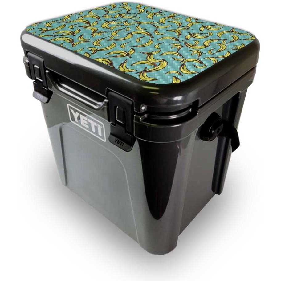 MightySkins YEROA24LID-Bananas Skin for Yeti Roadie 24 Hard cooler Lid - Bananas