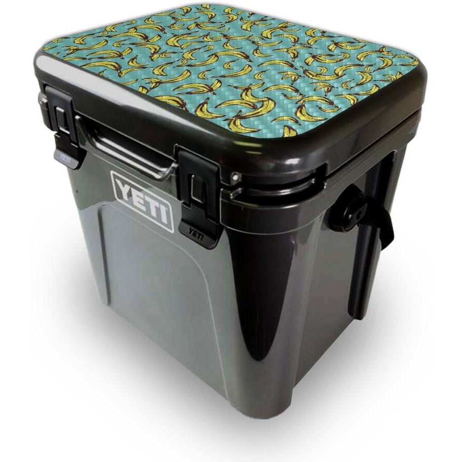 MightySkins YEROA24LID-Bananas Skin for Yeti Roadie 24 Hard cooler Lid - Bananas