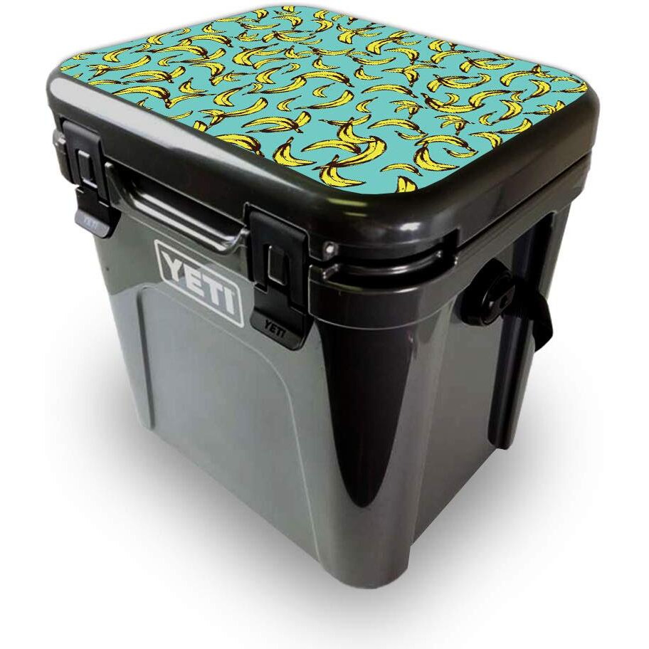 MightySkins YEROA24LID-Bananas Skin for Yeti Roadie 24 Hard cooler Lid - Bananas