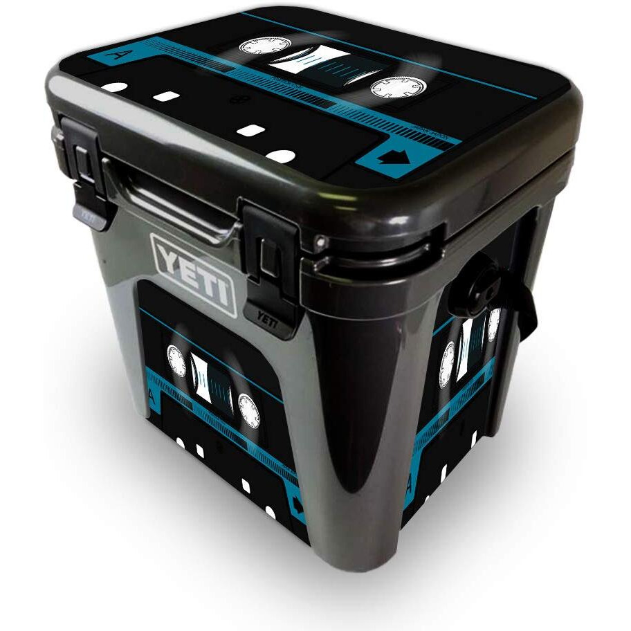 MightySkins YEROAD24-cassette Tape Skin for Yeti Roadie 24 Hard cooler - cassette Tape