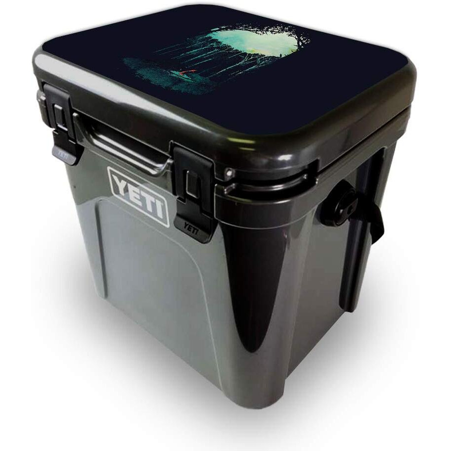 MightySkins YEROA24LID-Deep In The Forest Skin for Yeti Roadie 24 Hard cooler Lid - Deep in the Forest