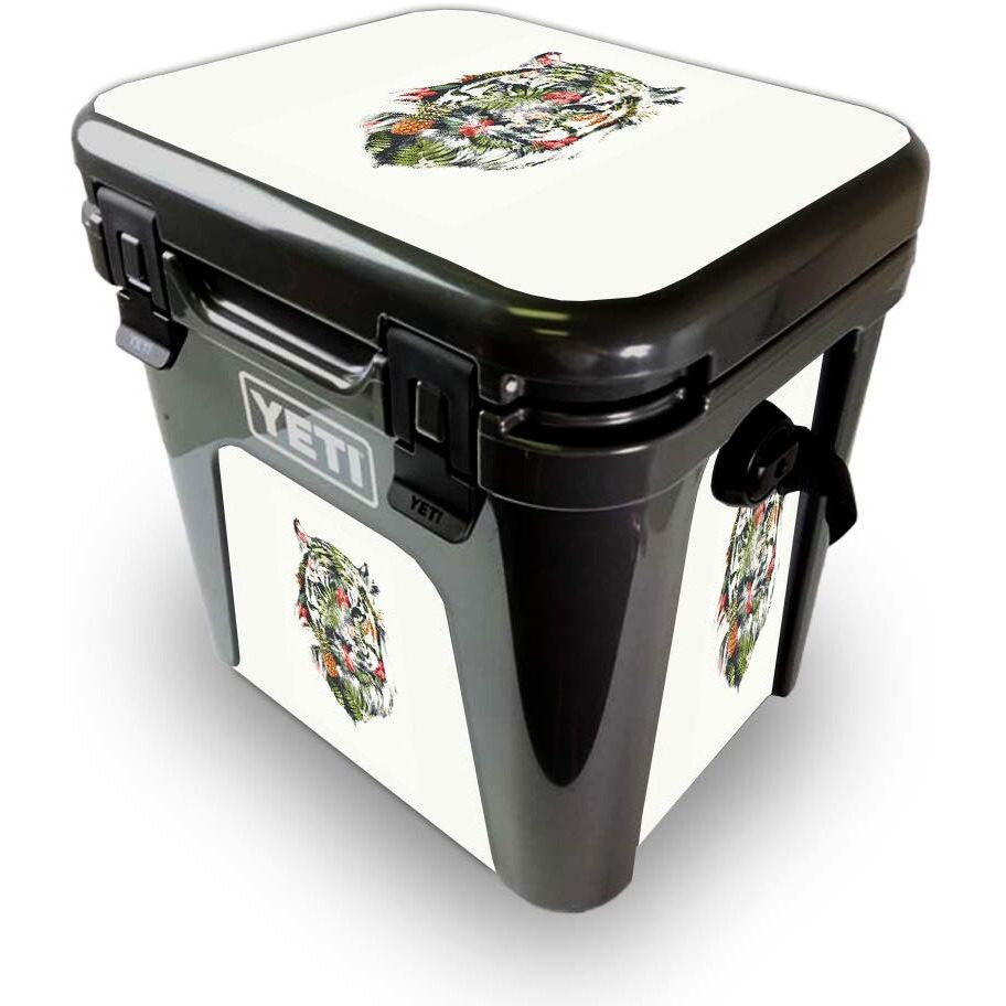 MightySkins YEROAD24-Jungle Tiger Skin for Yeti Roadie 24 Hard cooler - Jungle Tiger
