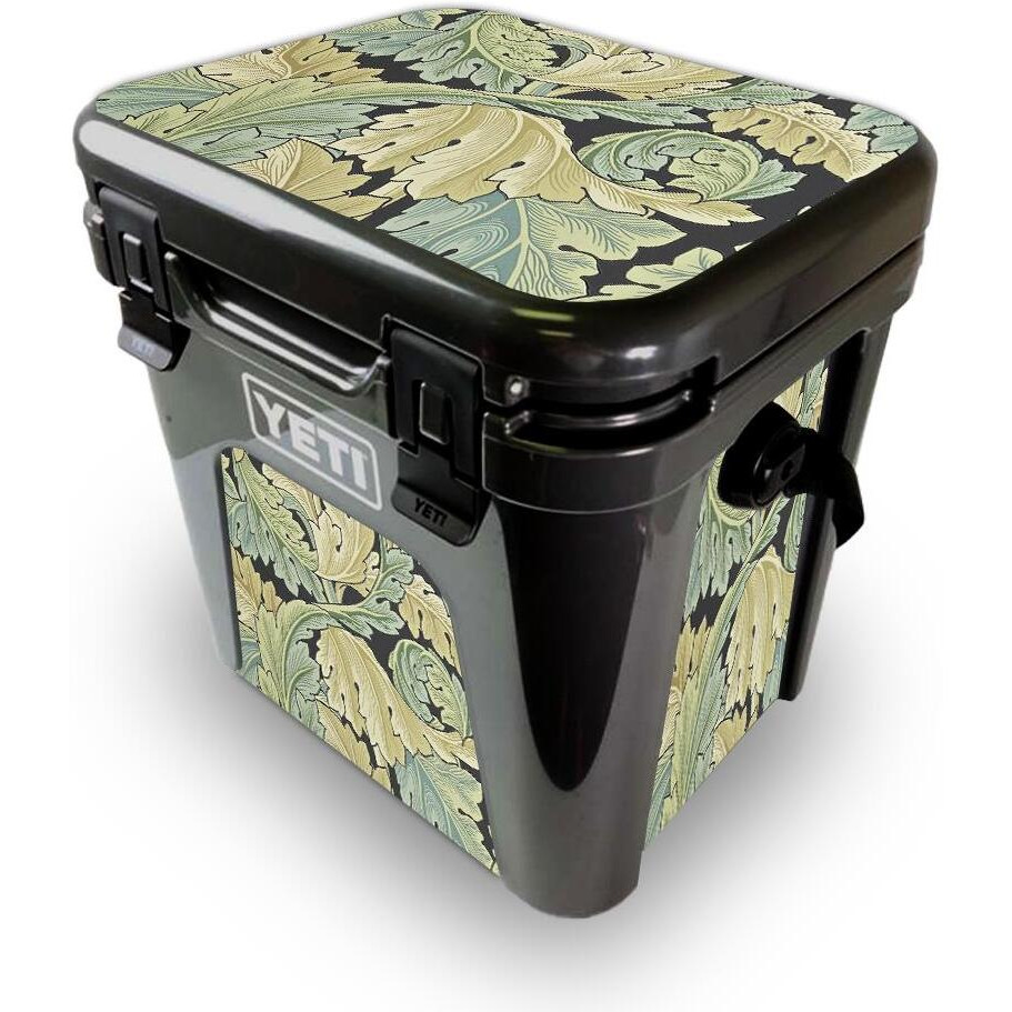 MightySkins YEROAD24-Acanthus Skin for Yeti Roadie 24 Hard cooler - Acanthus