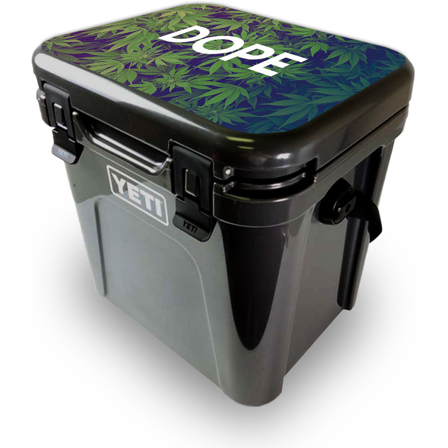 MightySkins YEROA24LID-Dope Skin for Yeti Roadie 24 Hard cooler Lid - Dope