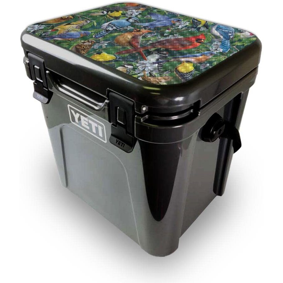 MightySkins YEROA24LID-Backyard gathering Skin for Yeti Roadie 24 Hard cooler Lid - Backyard gathering