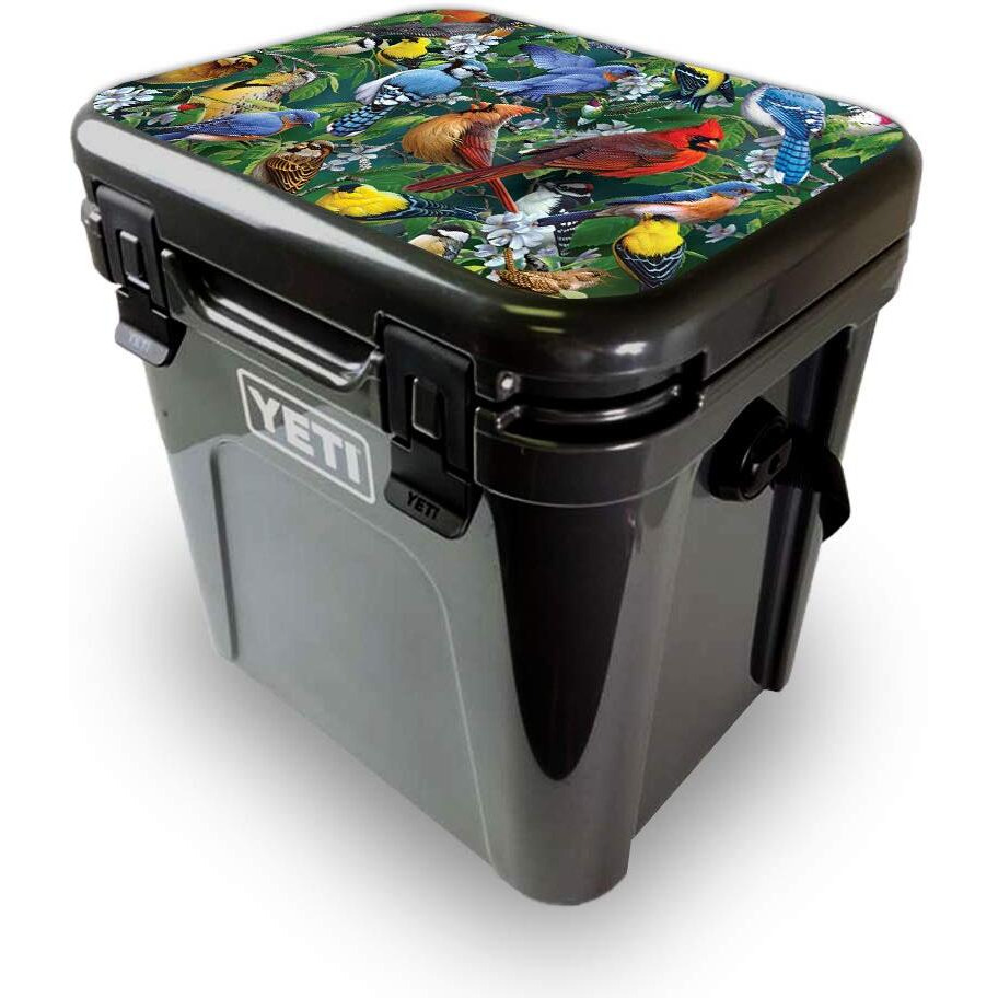 MightySkins YEROA24LID-Backyard gathering Skin for Yeti Roadie 24 Hard cooler Lid - Backyard gathering