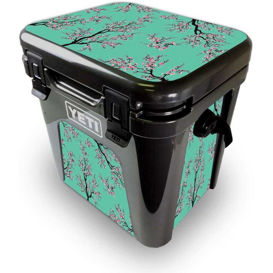 MightySkins YEROAD24-cherry Blossom Tree Skin for Yeti Roadie 24 Hard cooler - cherry Blossom Tree