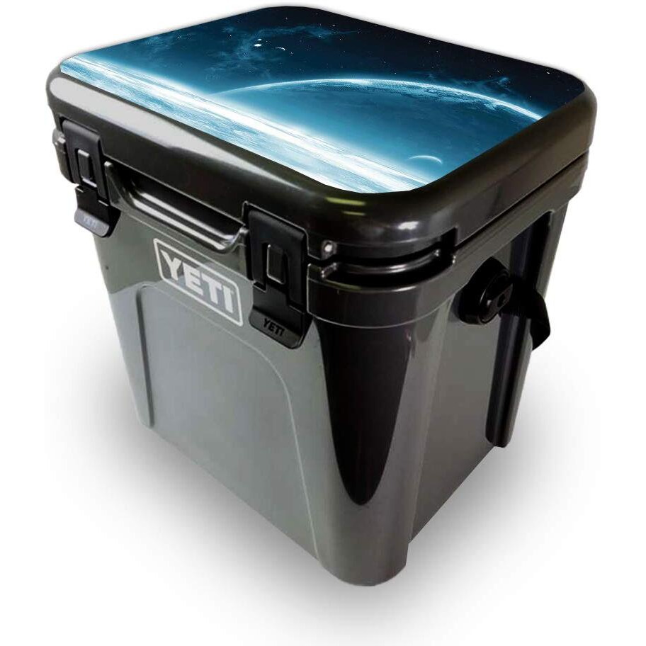 MightySkins YEROA24LID-Outer Space Skin for Yeti Roadie 24 Hard cooler Lid - Outer Space