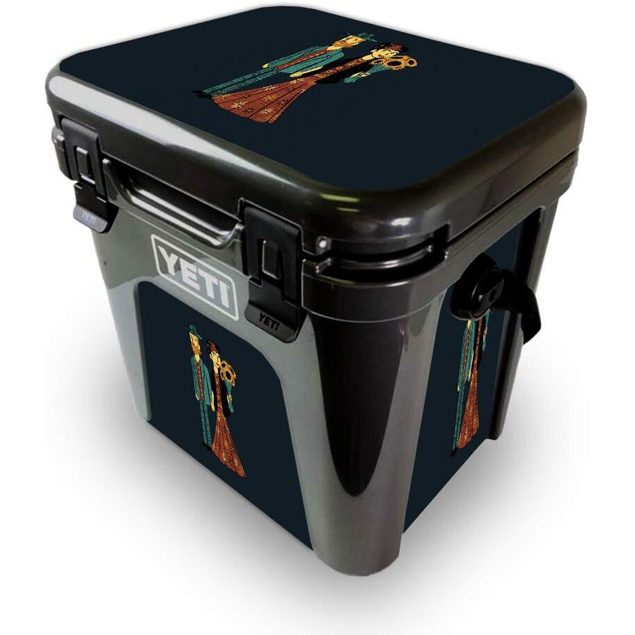MightySkins YEROAD24-Love Is Art Skin for Yeti Roadie 24 Hard cooler - Love is Art
