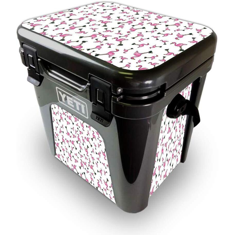 MightySkins YEROAD24-cool Flamingo Skin for Yeti Roadie 24 Hard cooler - cool Flamingo