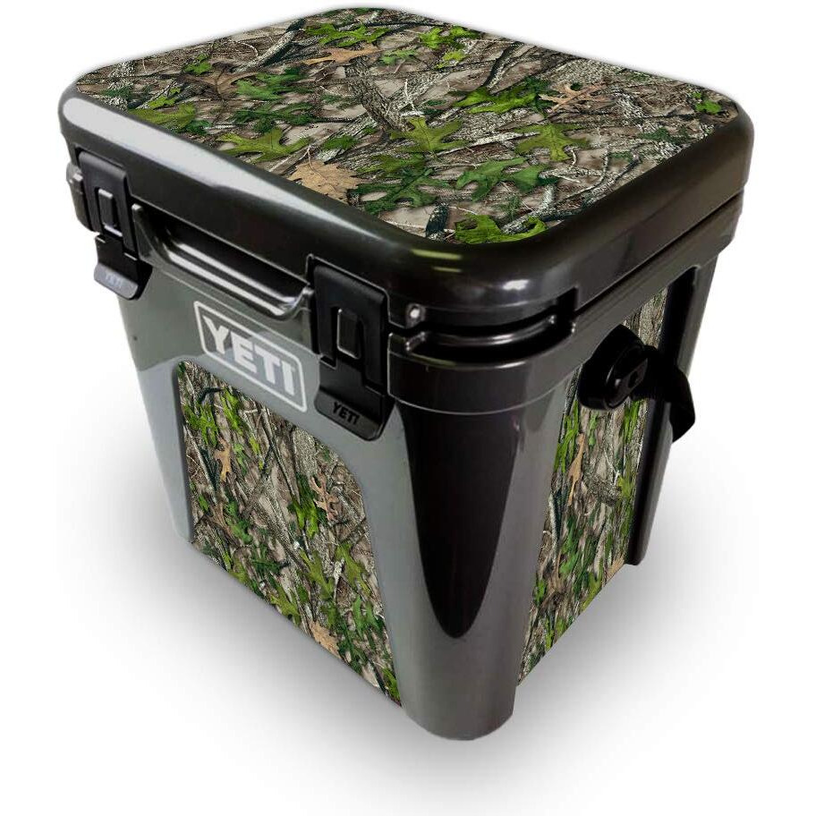 MightySkins YEROAD24-Htc green Skin for Yeti Roadie 24 Hard cooler - HTc green