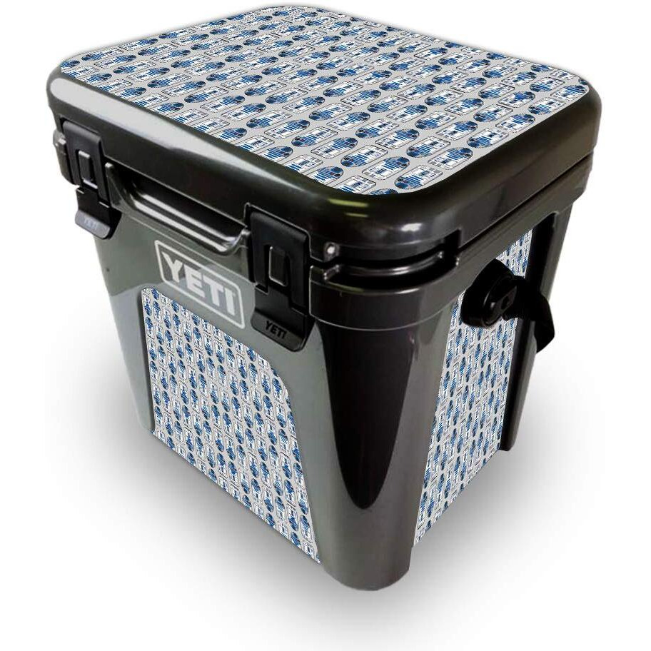 MightySkins YEROAD24-galaxy Bots Skin for Yeti Roadie 24 Hard cooler - galaxy Bots