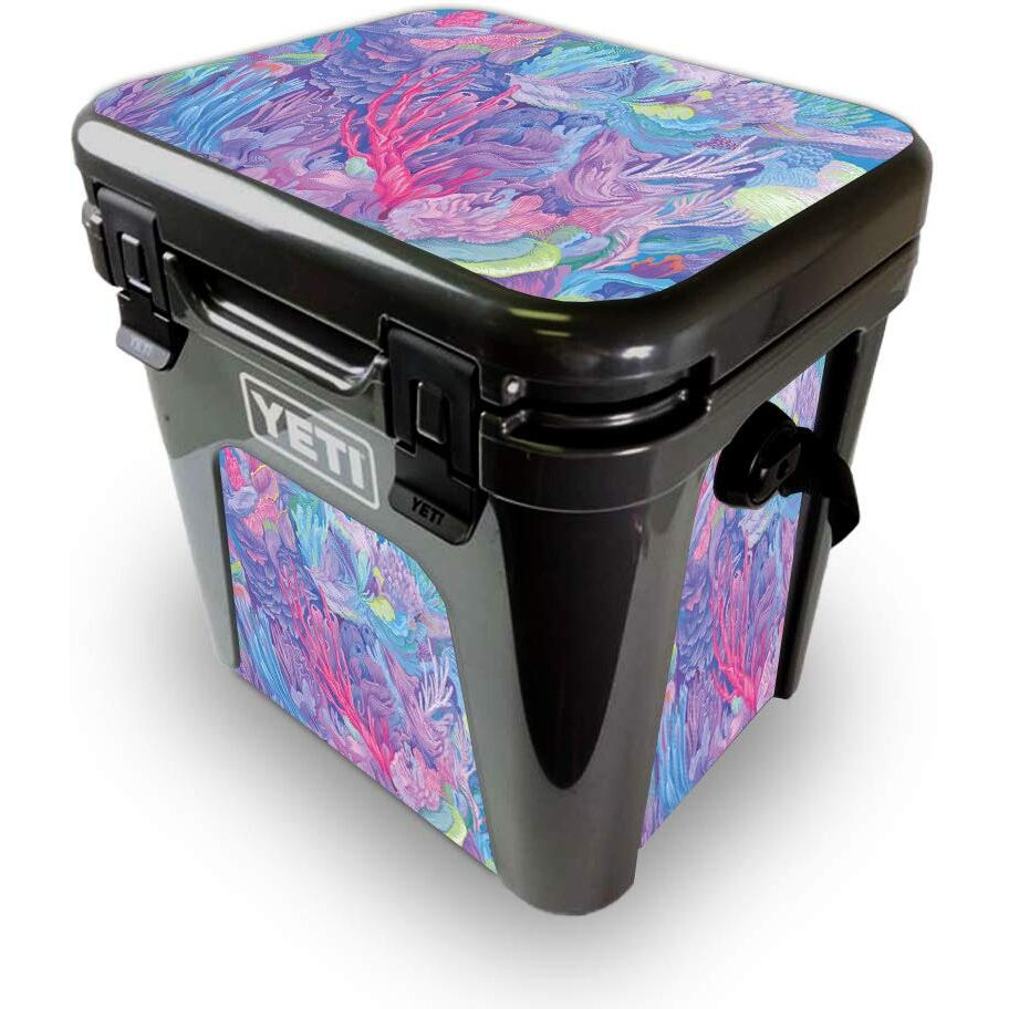 MightySkins YEROAD24-Dreamy Reef Skin for Yeti Roadie 24 Hard cooler - Dreamy Reef
