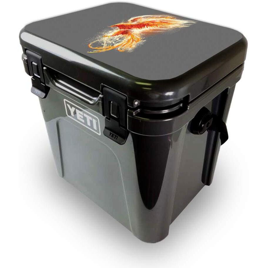 MightySkins YEROA24LID-Phoenix Skin for Yeti Roadie 24 Hard cooler Lid - Phoenix