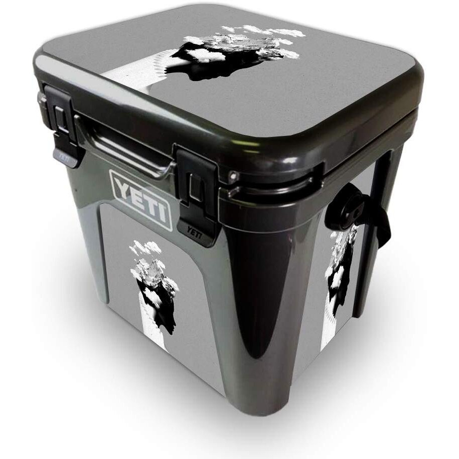 MightySkins YEROAD24-cloudy Day Skin for Yeti Roadie 24 Hard cooler - cloudy Day
