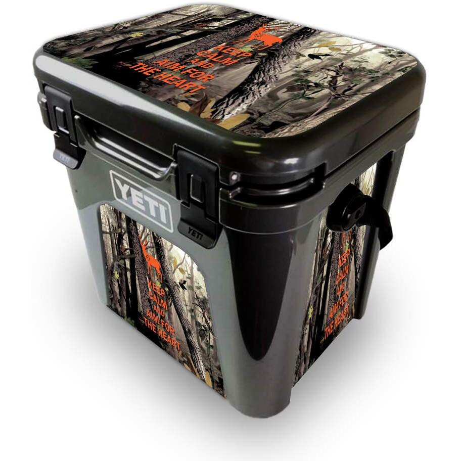 MightySkins YEROAD24-Deer Hunter Skin for Yeti Roadie 24 Hard cooler - Deer Hunter