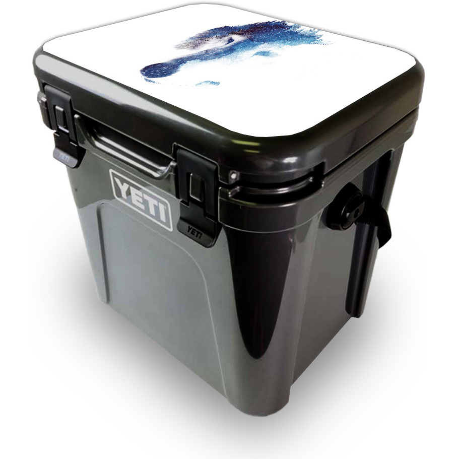 MightySkins YEROA24LID-Through Many Storms Skin for Yeti Roadie 24 Hard cooler Lid - Through Many Storms