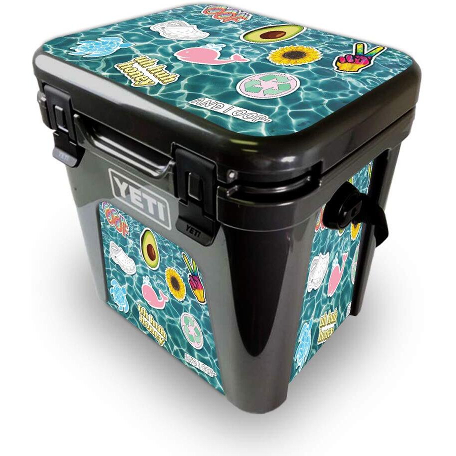 MightySkins YEROAD24-VScO8 Skin for Yeti Roadie 24 Hard cooler - VScO girl