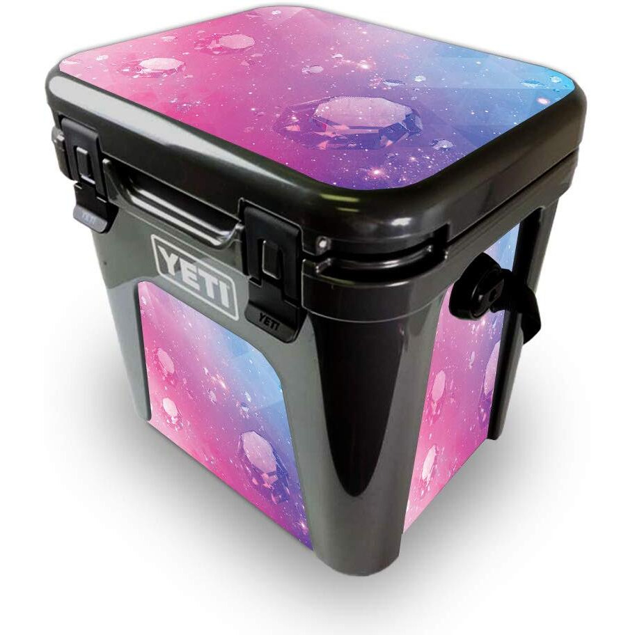 MightySkins YEROAD24-Pink Diamond Skin for Yeti Roadie 24 Hard cooler - Pink Diamond