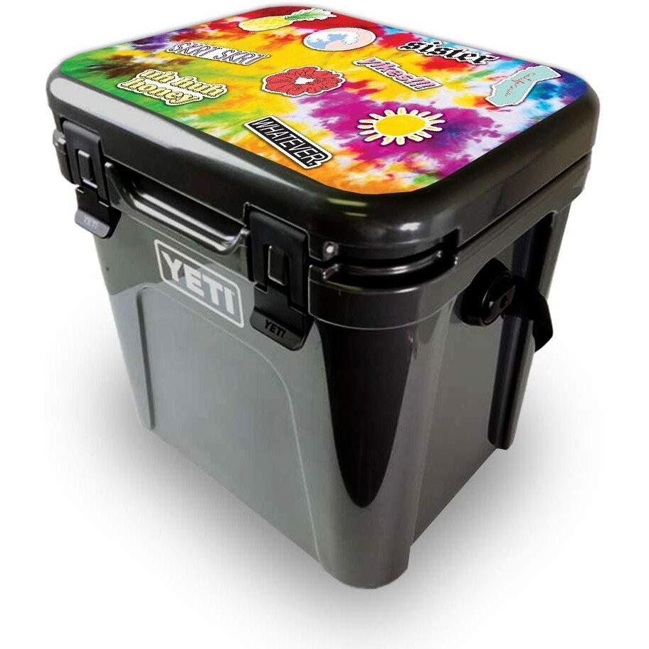 MightySkins YEROA24LID-VScO4 Skin for Yeti Roadie 24 Hard cooler Lid - VScO girl