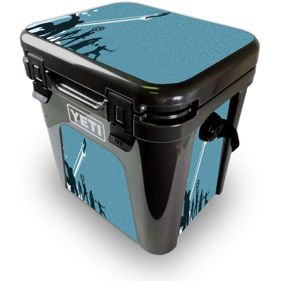MightySkins YEROAD24-Super Squad Skin for Yeti Roadie 24 Hard cooler - Super Squad