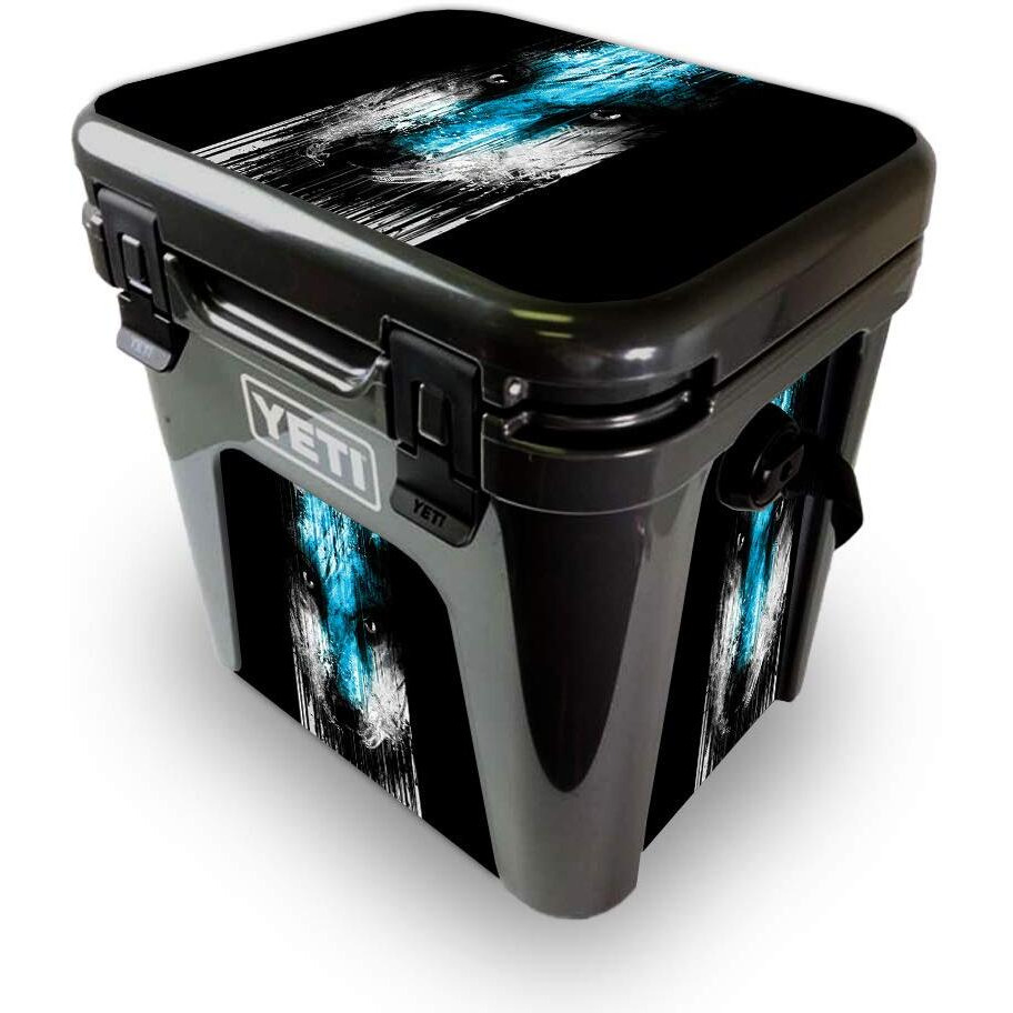 MightySkins YEROAD24-Wild Rain Skin for Yeti Roadie 24 Hard cooler - Wild Rain