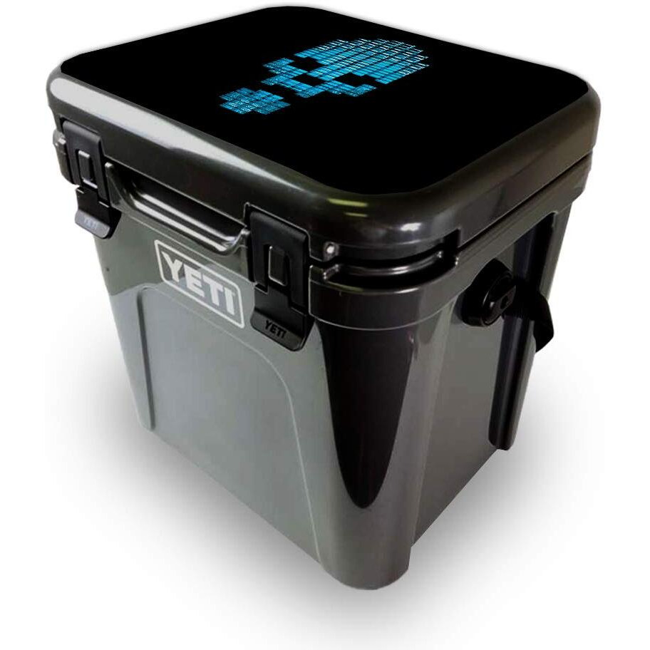 MightySkins YEROA24LID-Equalizer Skin for Yeti Roadie 24 Hard cooler Lid - Equalizer