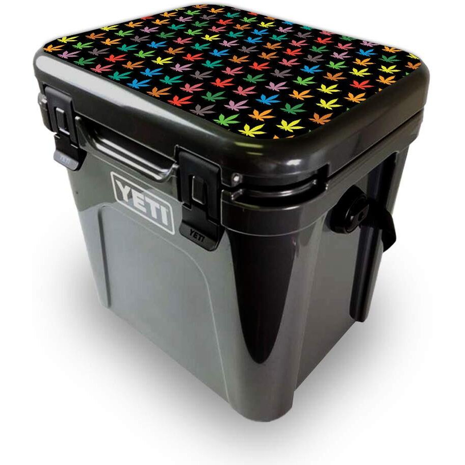 MightySkins YEROA24LID-Sticky Icky Icky Skin for Yeti Roadie 24 Hard cooler Lid - Sticky Icky Icky