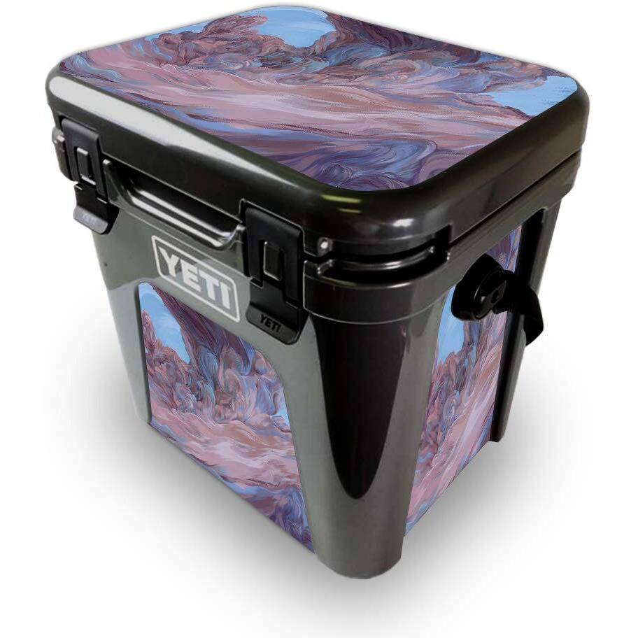 MightySkins YEROAD24-Monsoon Skin for Yeti Roadie 24 Hard cooler - Monsoon