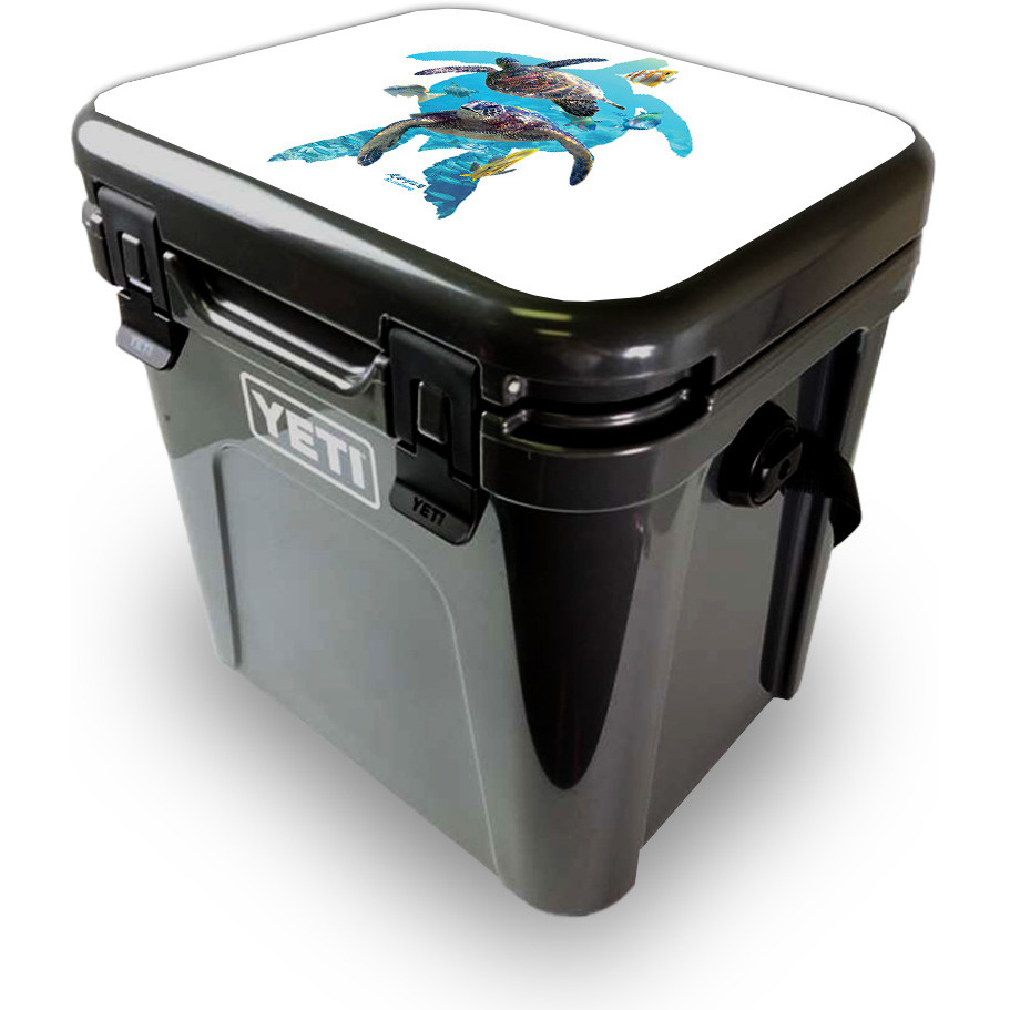 MightySkins YEROA24LID-Turtly cool Skin for Yeti Roadie 24 Hard cooler Lid - Turtly cool
