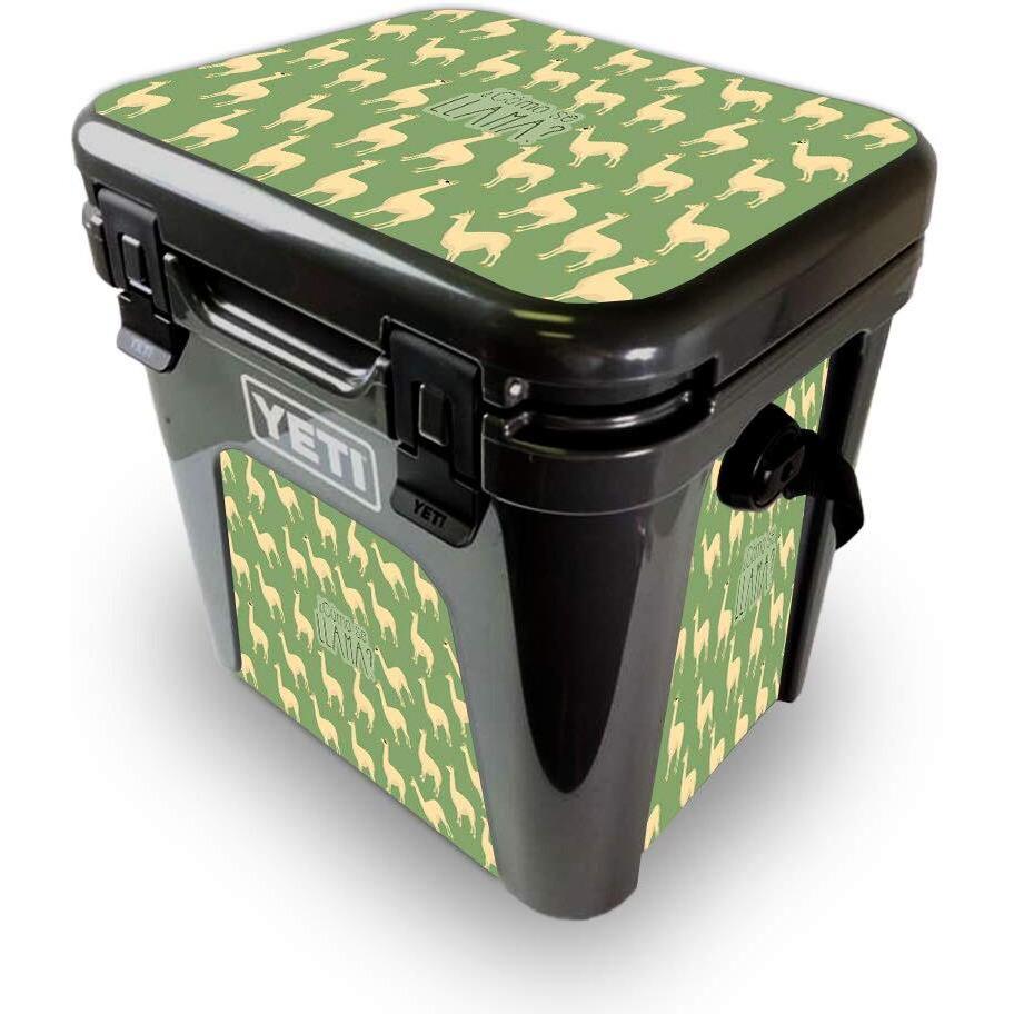 MightySkins YEROAD24-Llama Skin for Yeti Roadie 24 Hard cooler - Llama