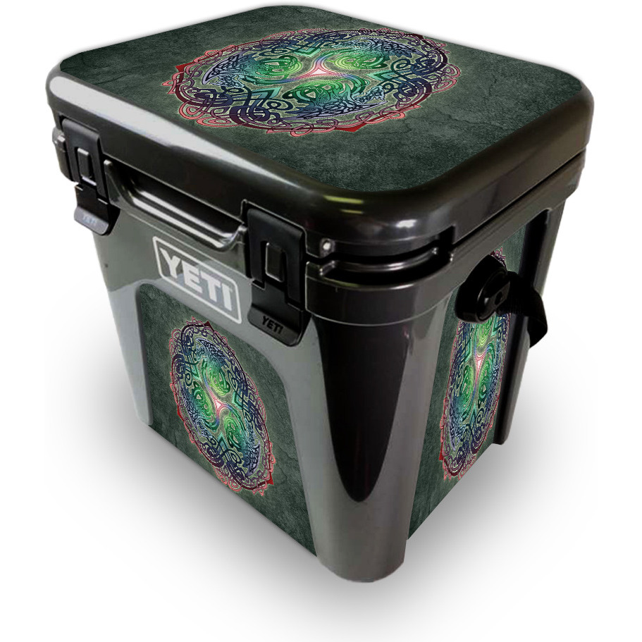 MightySkins YEROAD24-celtic Dragon Skin for Yeti Roadie 24 Hard cooler - celtic Dragon