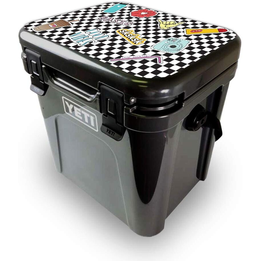 MightySkins YEROA24LID-VScO7 Skin for Yeti Roadie 24 Hard cooler Lid - VScO girl