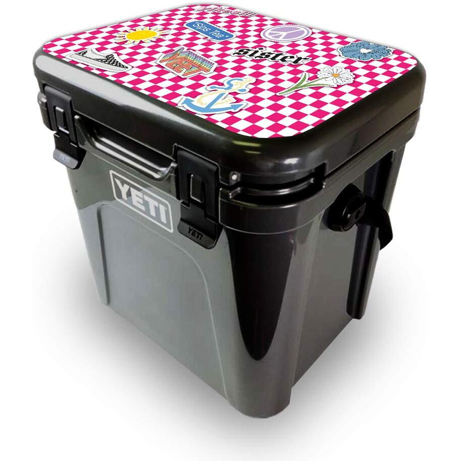 MightySkins YEROA24LID-VScO6 Skin for Yeti Roadie 24 Hard cooler Lid - VScO girl