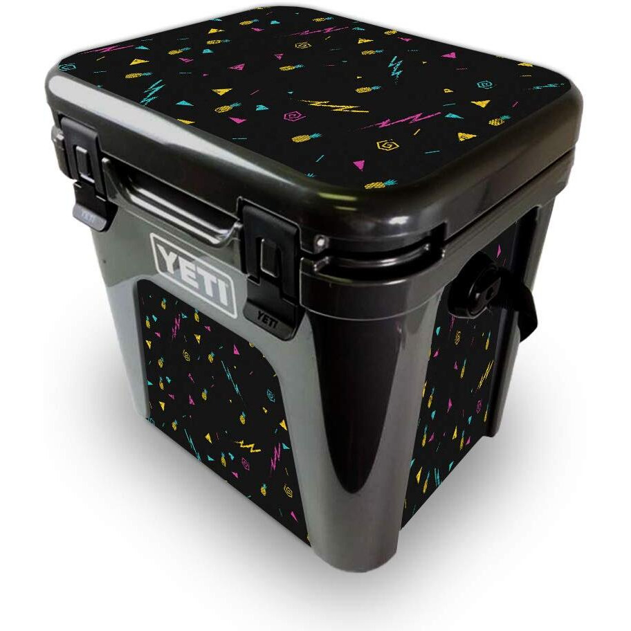 MightySkins YEROAD24-Magic Pineapple Skin for Yeti Roadie 24 Hard cooler - Magic Pineapple